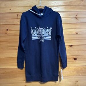 Dallas Cowboys NFL Teens Girl Navy Hoodie